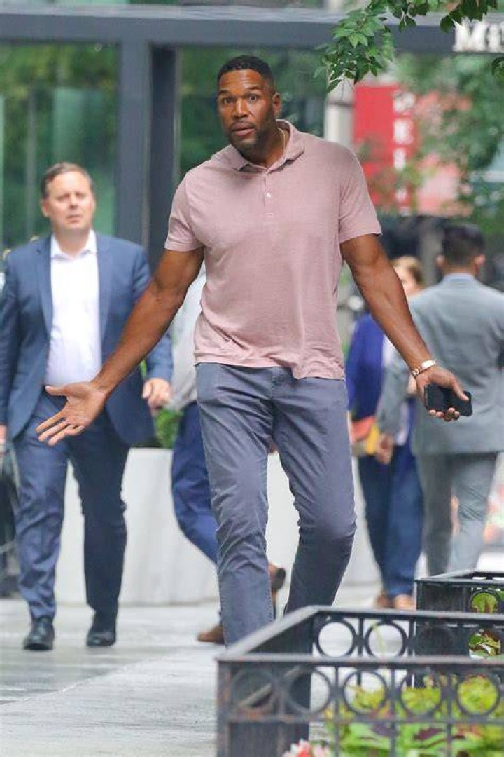 Michael Strahan was spotted&nbsp;in NYC